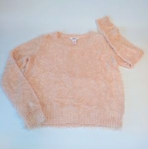 Woman's Light Pink Sweater - XL